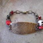Ooak Bracelet - Rock And Roll Bracelet