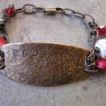 Ooak Bracelet - Rock And Roll Bracelet